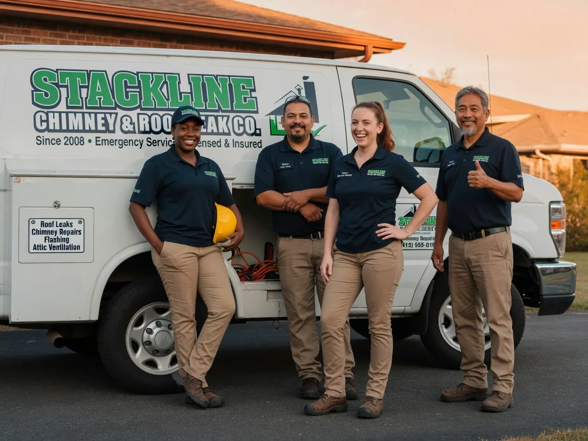 Chimney flashing repair company in Ottumwa, IA
